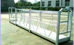 ZLP630 aluminium alloysteel electric lift suspend platform suspension work platform