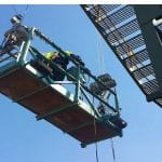 ZLP630 high-rise building cleaning aluminum suspended platform