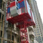 ZLP630 suspended working platformrope suspended platform for building cleaning