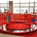 ZLP630 Electric steel suspended working platform,high rise building cleaning suspended platform