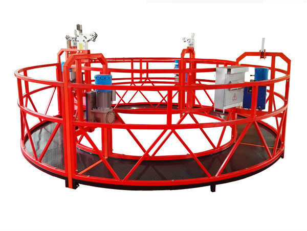 Zlp800スチールは、高層ビルの壁のための作業プラットフォームの安全を懸架