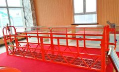 electric hoist wire rope gondola zlp500 spray paint suspended platform