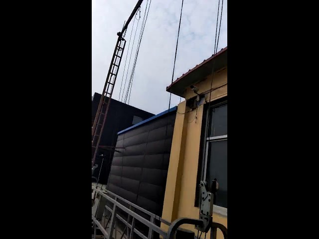 gôndola suspensa do berço da plataforma da série do zlp